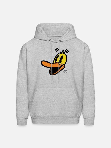 Lucky Ducky - Men's Hoodie - heather gray