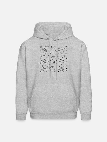 Christmas Ornaments - Men's Hoodie - heather gray