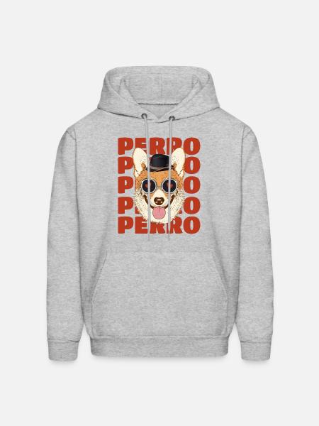 Perro - Men's Hoodie - heather gray