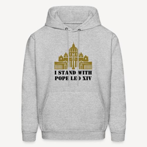I STAND WITH POPE LEO XIV - Men's Hoodie