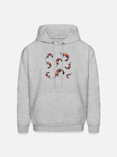 Shrimps - Men's Hoodie - heather gray