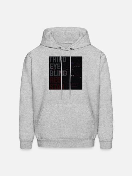 Red Star - Men's Hoodie - heather gray