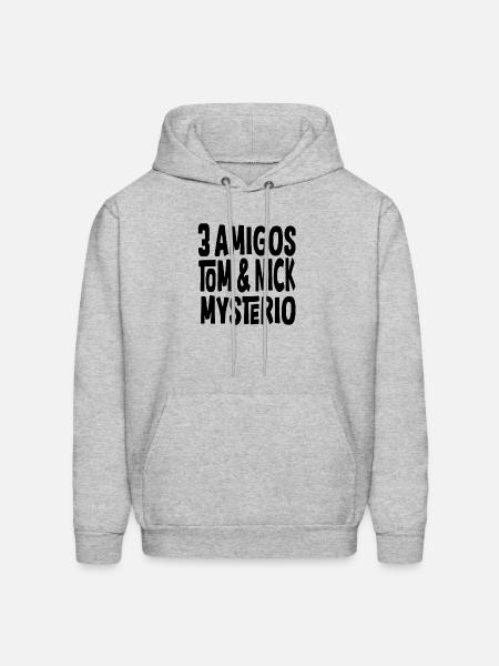 Tom And Nick Mysterio - Men's Hoodie - heather gray