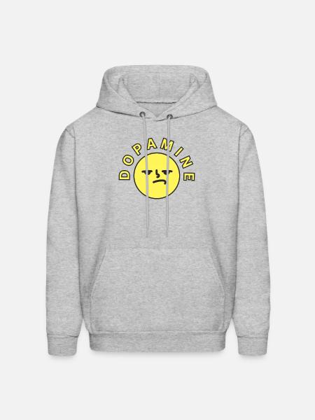 DOPAMINE - Men's Hoodie - heather gray