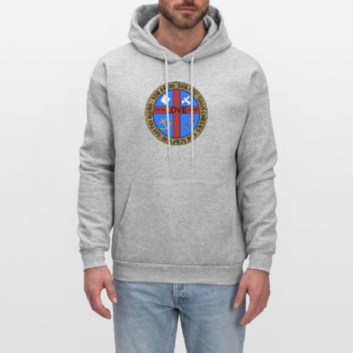 Five Solas Faith Hope Love Shirt–Christian Symbols - Men's Hoodie