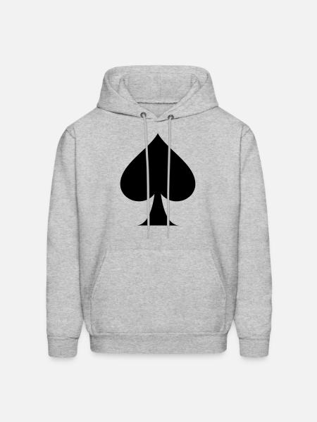 Spade - Men's Hoodie - heather gray