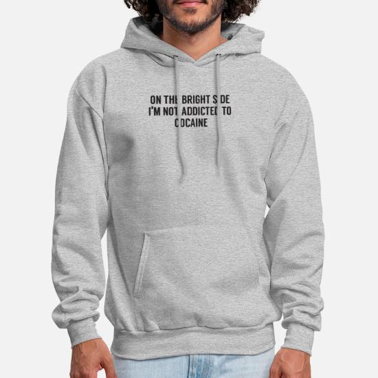 The Bright Side Funny Rude Offensive T Shirts' Men's Hoodie | Spreadshirt