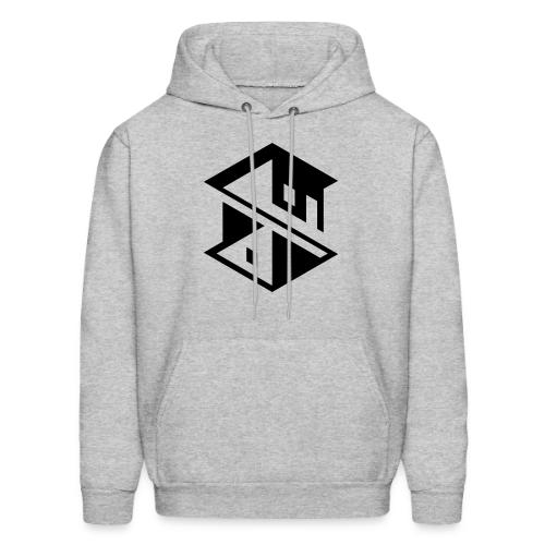 Unreal Estate Records Logo Black - Men's Hoodie