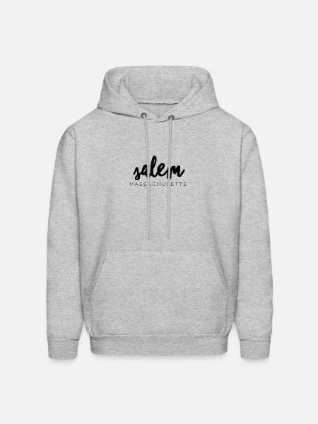 Salem Massachusetts - Men's Hoodie - heather gray