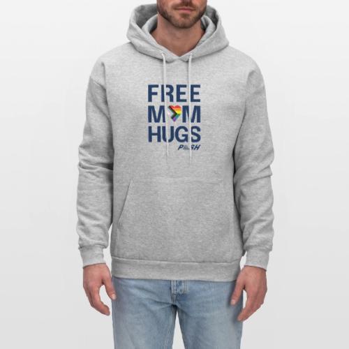 Free Mom Hugs 🏳️‍🌈🏳️‍⚧️ - Men's Hoodie