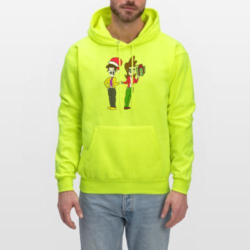 Coll and Dersy Holiday Duo - Men's Hoodie