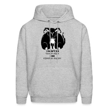 79971039 35ED 4D48 A49C F5625CC78903 - Men's Hoodie - heather gray - Front - Elias (183cm)