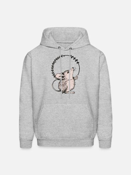 Mouse - Men's Hoodie - heather gray