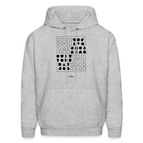 Quit upside black - Men's Hoodie