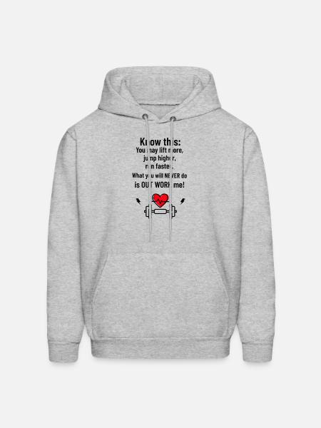 Pulse Heartbeat Emblem - Men's Hoodie - heather gray