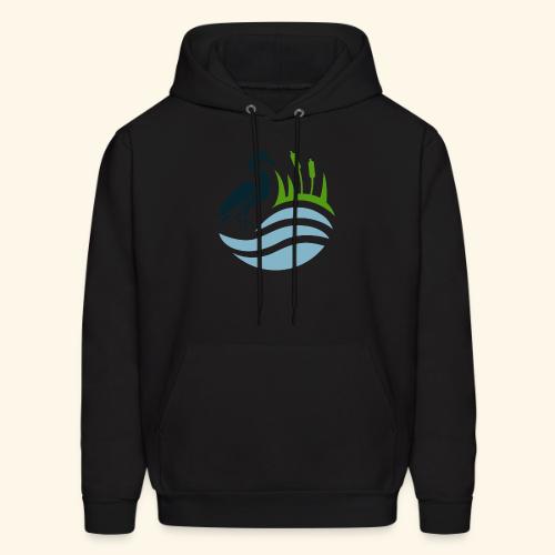 Circular Logo No Background - Men's Hoodie