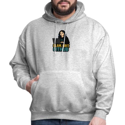 Gothic Glam with Code and Grit - Men's Hoodie