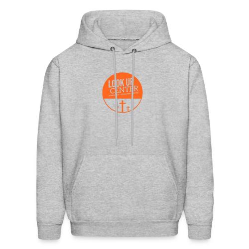 Look Up Center Logo - Men's Hoodie