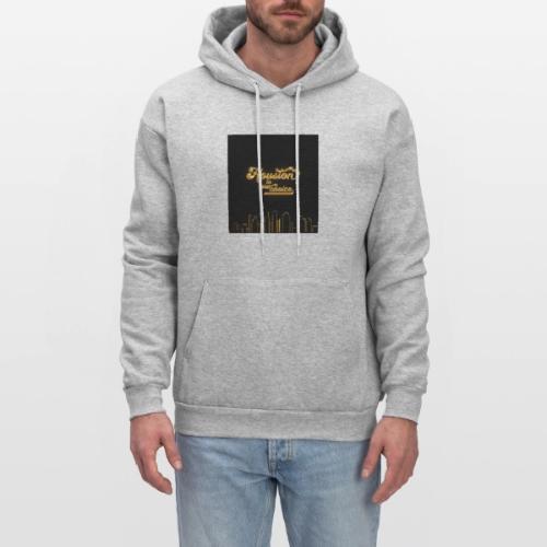 Houston is Pro Choice Skyline + Logo - Men's Hoodie