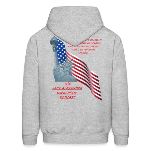 Liberty right wrong - Men's Hoodie