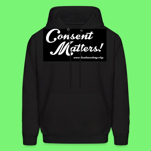 Consent matters - Men's Hoodie