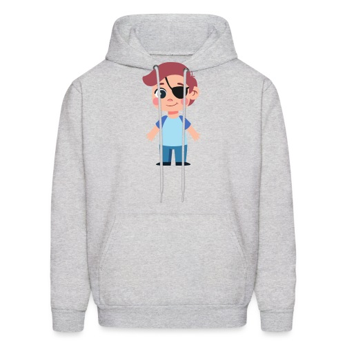 Boy with eye patch - Men's Hoodie