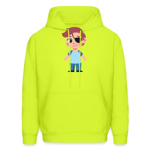 Boy with eye patch - Men's Hoodie