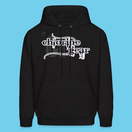 Chlorine Gear Textual stacked Periodic backdrop - Men's Hoodie