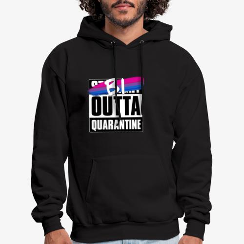 Bi Outta Quarantine - Bisexual Pride - Men's Hoodie