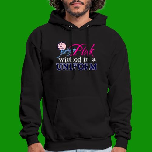 Volleyball Wicked in a Uniform - Men's Hoodie