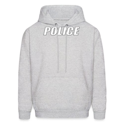 Police White - Men's Hoodie
