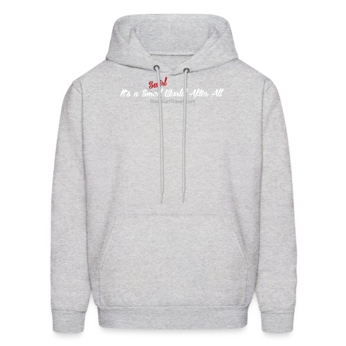 Plain Small World png - Men's Hoodie