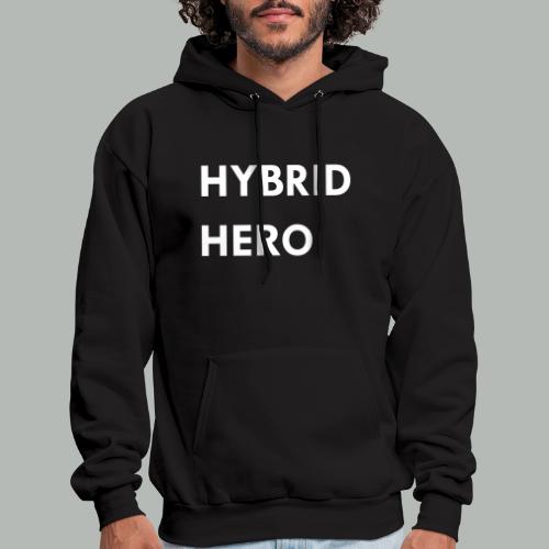 Hybrid hero white - Men's Hoodie