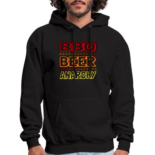 BBQ BEER ANARCHY - Men's Hoodie