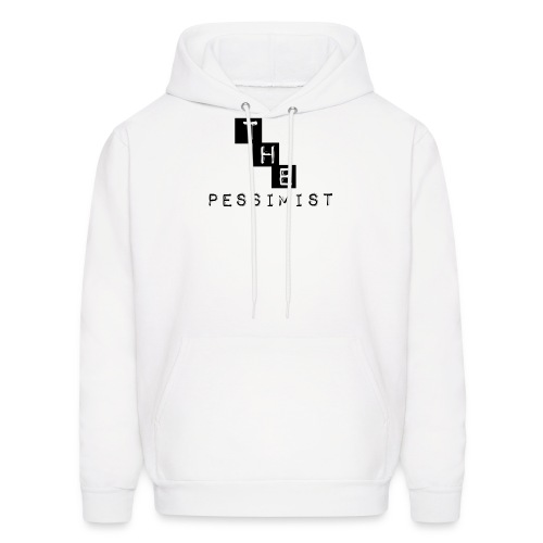 The pessimist Abstract Design - Men's Hoodie