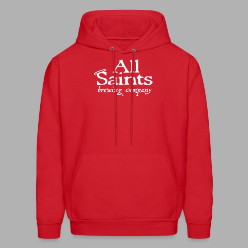 All Saints Logo White - Men's Hoodie