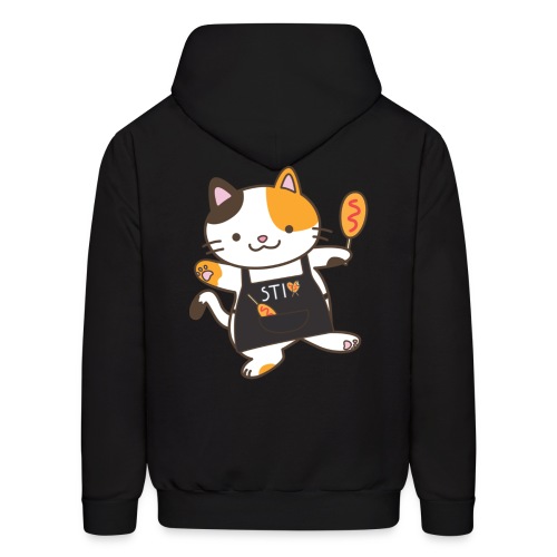 STIX Cat Mascot - Men's Hoodie