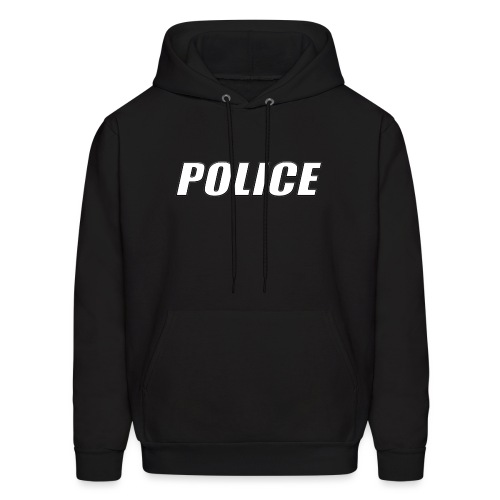 Police White - Men's Hoodie