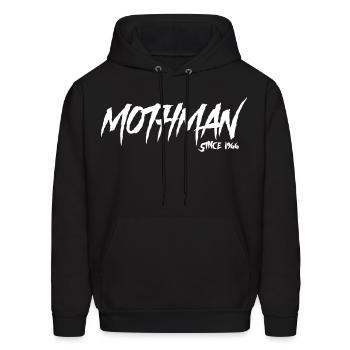 Mothamania - Men's Hoodie - black - Front - Elias (183cm)