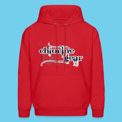 Chlorine Gear Textual stacked Periodic backdrop - Men's Hoodie