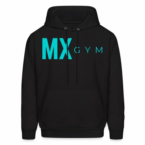 MX Gym Minimal Long Teal - Men's Hoodie