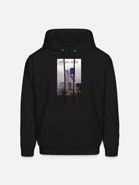 911 - Men's Hoodie - black