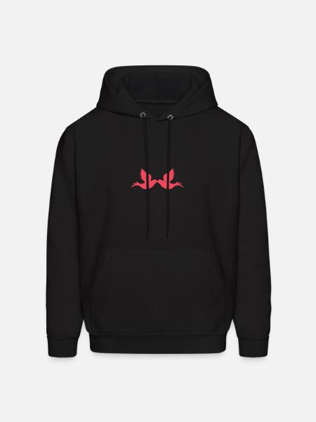 Love birds - Men's Hoodie - black