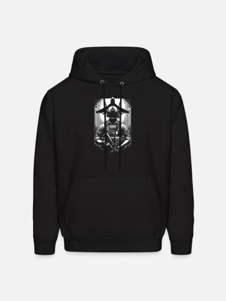 Guardian of the Skies - Men's Hoodie - black