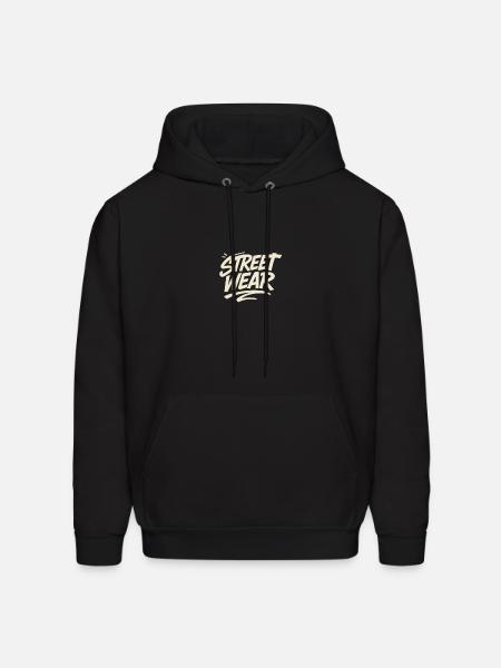 No Unique Design - Men's Hoodie - black