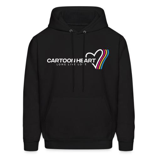 Cartoon Heart Logo Range - Men's Hoodie