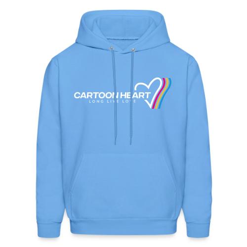 Cartoon Heart Logo Range - Men's Hoodie