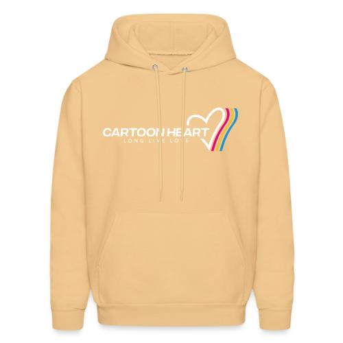 Cartoon Heart Logo Range - Men's Hoodie