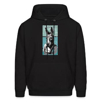 Associate Of Joy - Men's Hoodie - black - Front - Elias (183cm)