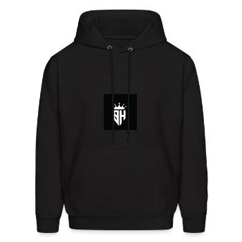BH - Men's Hoodie - black - Front - Elias (183cm)